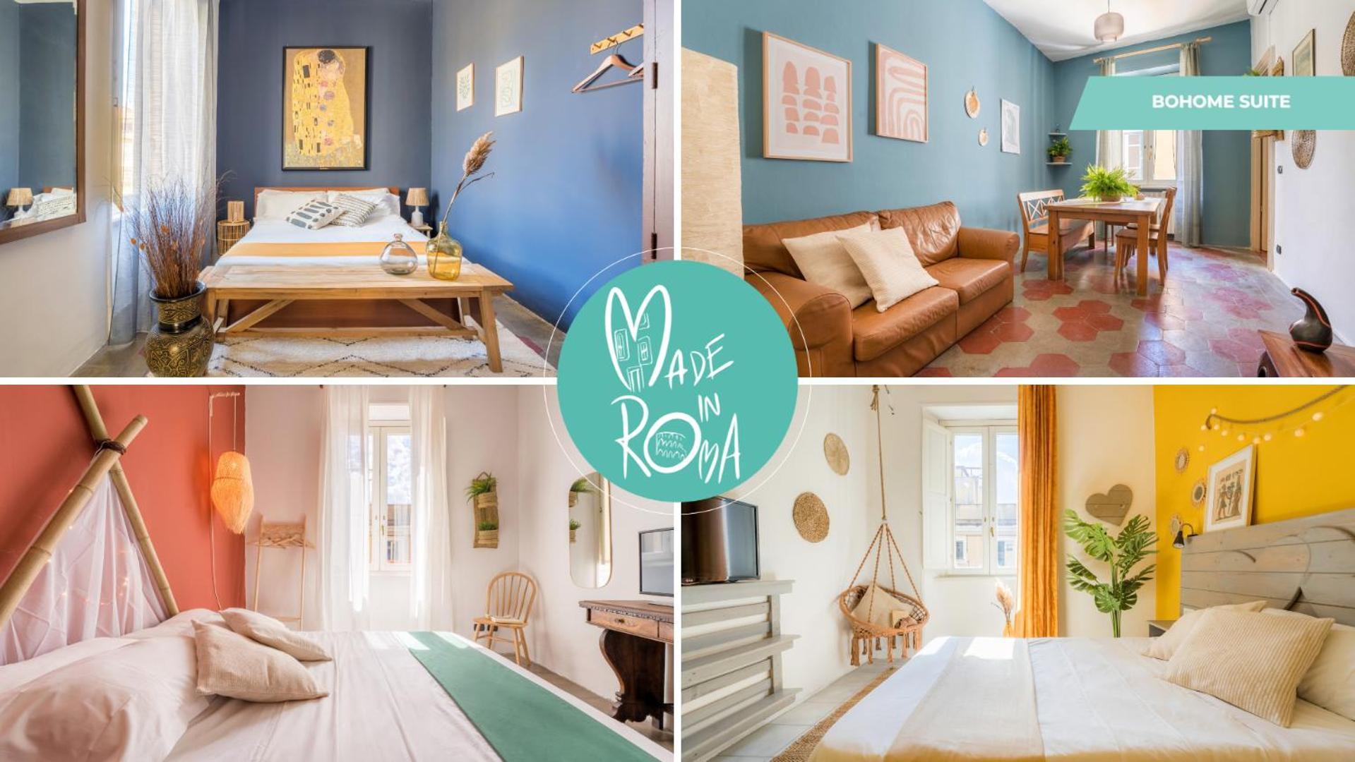 Bohome Suite - Ethnic Apt In The Center Of Rom Exterior foto